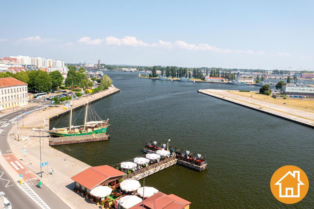 Apartament Z Widokiem Na Port - Visitopl Świnoujście Esterno foto